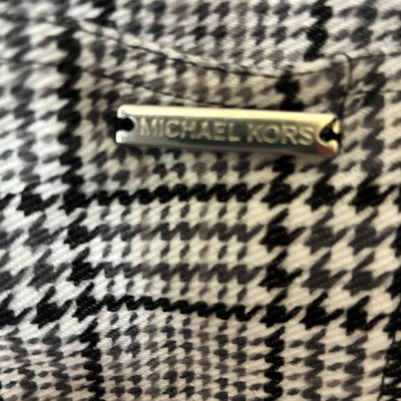 MICHAEL Michael Kors Glen plaid houndstooth leggings - Picture 5 of 6